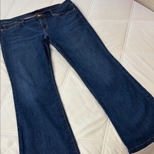 Joe's Jeans Dark Blue Flare & Wide Leg